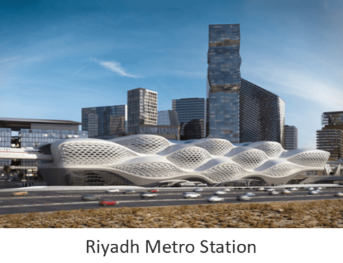 Metro Station in Riyadh
