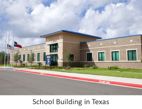 School Building in Texas